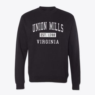 Union Mills Virginia Classic Established Crewneck Sweatshirt