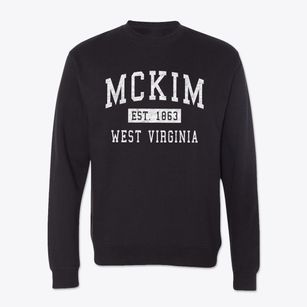 Mckim West Virginia Classic Established Crewneck Sweatshirt