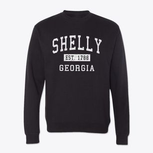 Shelly Georgia Classic Established Crewneck Sweatshirt
