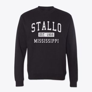 Stallo Mississippi Classic Established Crewneck Sweatshirt