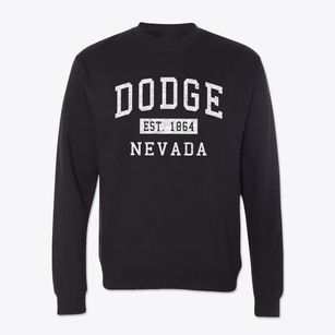 Dodge Nevada Classic Established Crewneck Sweatshirt