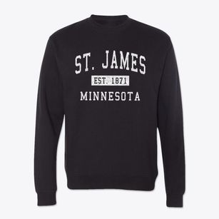 St. James Minnesota Classic Established Crewneck Sweatshirt