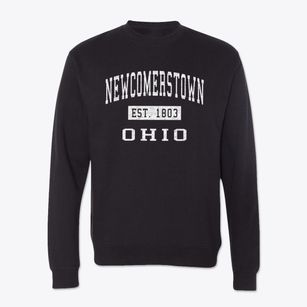 Newcomerstown Ohio Classic Established Crewneck Sweatshirt