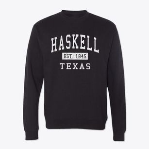 Haskell Texas Classic Established Crewneck Sweatshirt