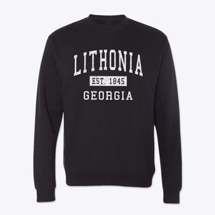 Lithonia Georgia Classic Established Crewneck Sweatshirt