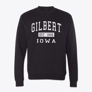 Gilbert Iowa Classic Established Crewneck Sweatshirt