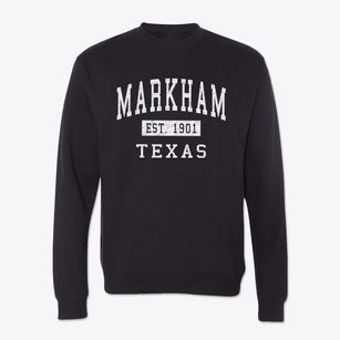 Markham Texas Classic Established Crewneck Sweatshirt