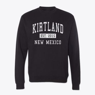 Kirtland New Mexico Classic Established Crewneck Sweatshirt
