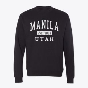 Manila Utah Classic Established Crewneck Sweatshirt
