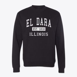 El Dara Illinois Classic Established Crewneck Sweatshirt