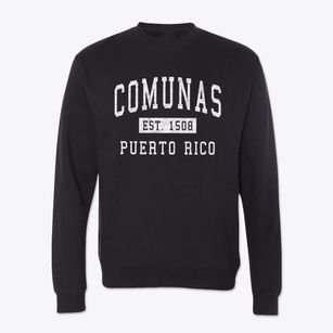 Comunas Puerto Rico Classic Established Crewneck Sweatshirt