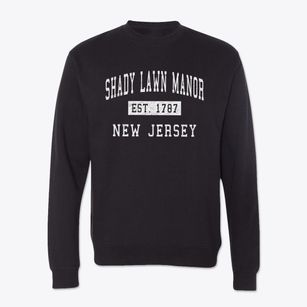 Shady Lawn Manor New Jersey Classic Established Crewneck Sweatshirt