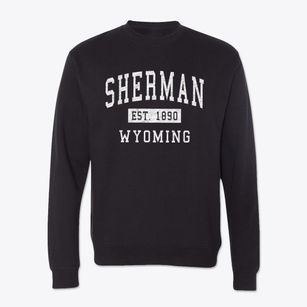 Sherman Wyoming Classic Established Crewneck Sweatshirt