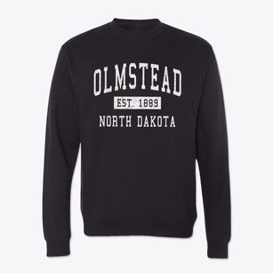 Olmstead North Dakota Classic Established Crewneck Sweatshirt