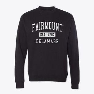 Fairmount Delaware Classic Established Crewneck Sweatshirt