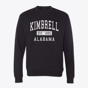 Kimbrell Alabama Classic Established Crewneck Sweatshirt