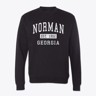 Norman Georgia Classic Established Crewneck Sweatshirt