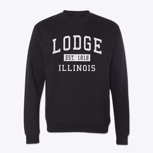 Lodge Illinois Classic Established Crewneck Sweatshirt