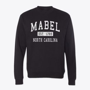 Mabel North Carolina Classic Established Crewneck Sweatshirt