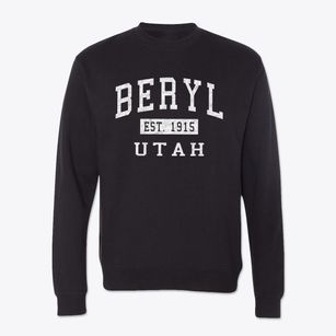 Beryl Utah Classic Established Crewneck Sweatshirt