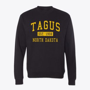 Tagus North Dakota Classic Established Crewneck Sweatshirt
