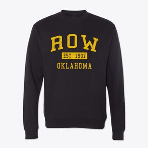 Row Oklahoma Classic Established Crewneck Sweatshirt