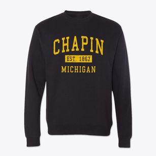 Chapin Michigan Classic Established Crewneck Sweatshirt