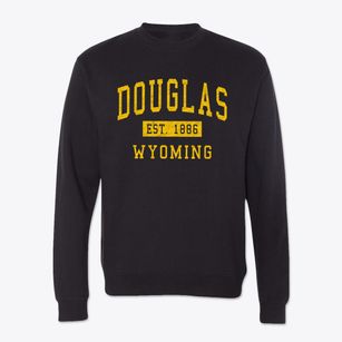 Douglas Wyoming Classic Established Crewneck Sweatshirt