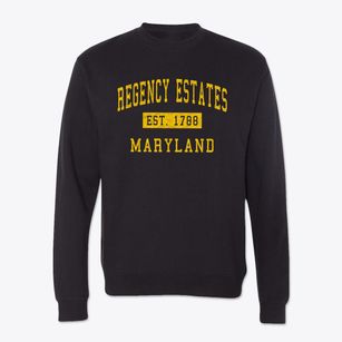 Regency Estates Maryland Classic Established Crewneck Sweatshirt