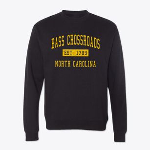 Bass Crossroads North Carolina Classic Established Crewneck Sweatshirt