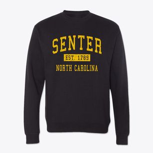 Senter North Carolina Classic Established Crewneck Sweatshirt