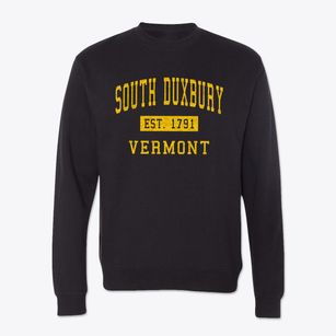 South Duxbury Vermont Classic Established Crewneck Sweatshirt