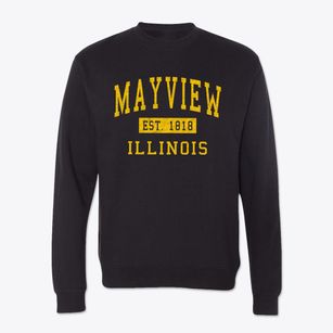 Mayview Illinois Classic Established Crewneck Sweatshirt