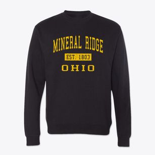 Mineral Ridge Ohio Classic Established Crewneck Sweatshirt