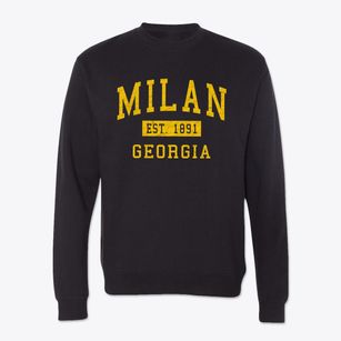 Milan Georgia Classic Established Crewneck Sweatshirt