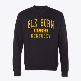 Elk Horn Kentucky Classic Established Crewneck Sweatshirt