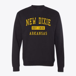 New Dixie Arkansas Classic Established Crewneck Sweatshirt