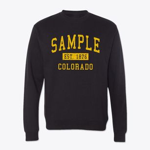 Sample Colorado Classic Established Crewneck Sweatshirt