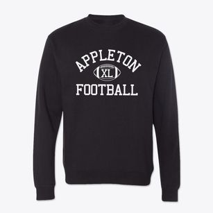 Appleton Christian School Classic Football Crewneck Sweatshirt