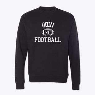 Qoin High School Classic Football Crewneck Sweatshirt