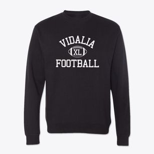 Vidalia High School Classic Football Crewneck Sweatshirt