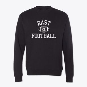 East Junior High School Classic Football Crewneck Sweatshirt