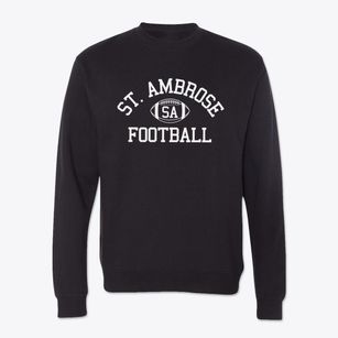 Saint Ambrose School Classic Football Crewneck Sweatshirt