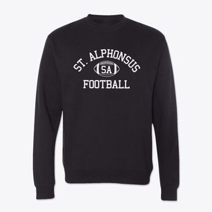 Saint Alphonsus School Classic Football Crewneck Sweatshirt
