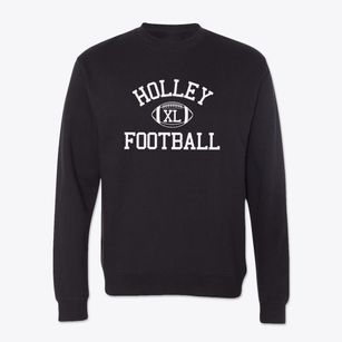 Holley High School Classic Football Crewneck Sweatshirt