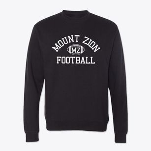 Mount Zion Classic Football Crewneck Sweatshirt