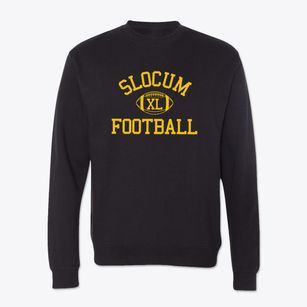 Slocum Independent School District Classic Football Crewneck Sweatshirt
