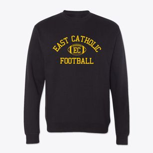 East Catholic High School Classic Football Crewneck Sweatshirt