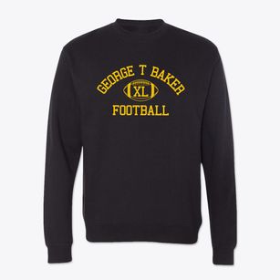 George T Baker Aviation High School Classic Football Crewneck Sweatshirt
