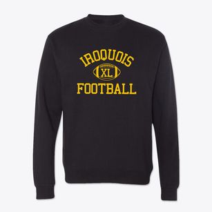 Iroquois High School Classic Football Crewneck Sweatshirt